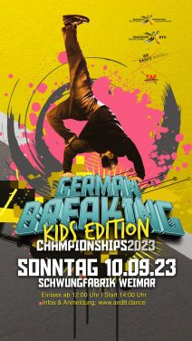 German Breaking Championships 2023 - Kids Edition