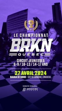 Le Championnat Breaking Québec