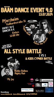 BÄÄM DANCE EVENT 4.0 (All Style Battle)